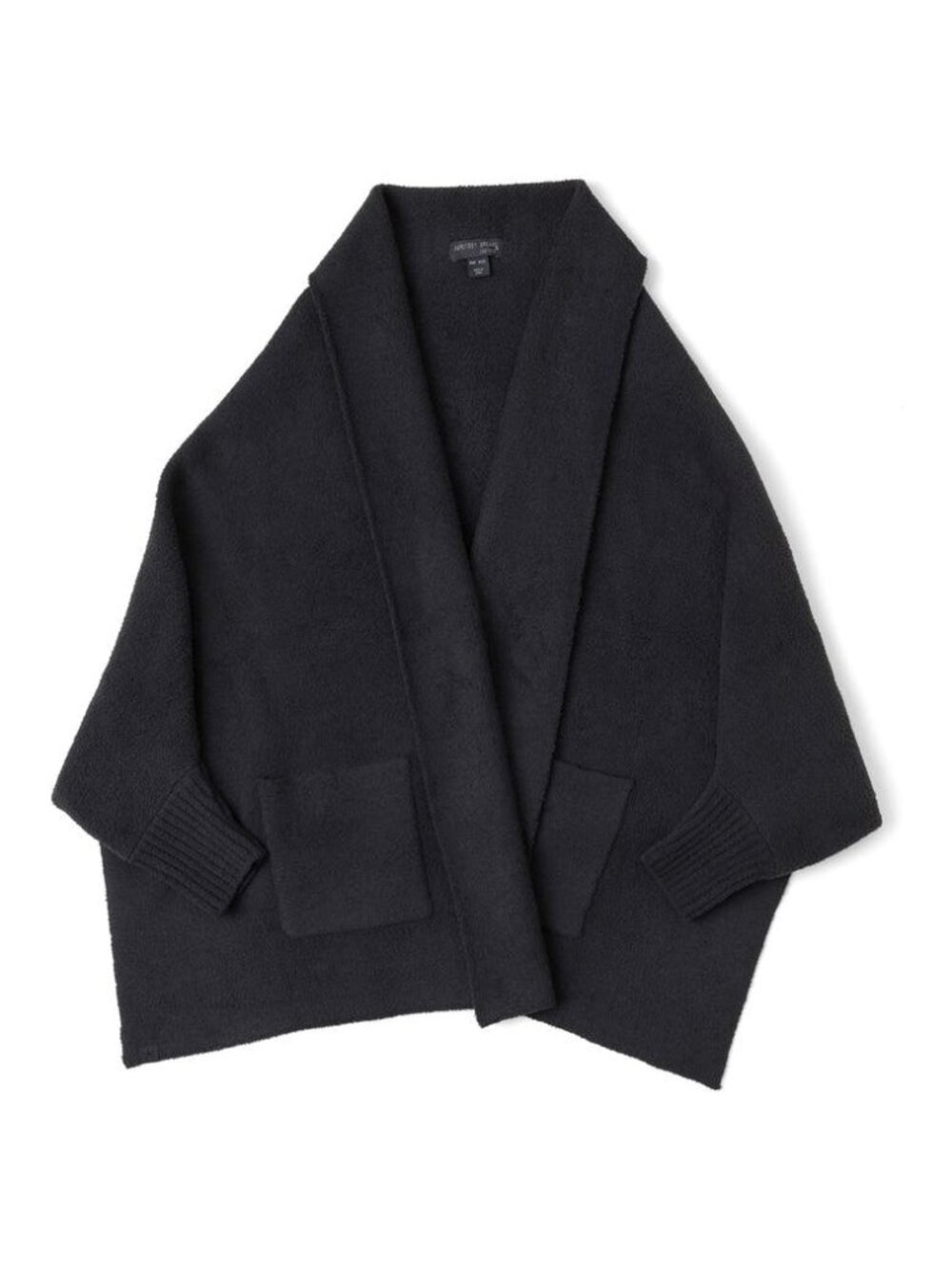 NWT Barefoot Dreams Size 2X Black CozyChic Ultra Lite Blanket Wrap Cardigan NEW
